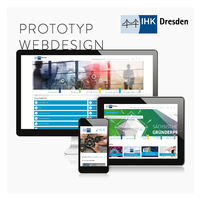 Prototyp Webseite  - IHK Dresden