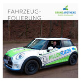 Pillenflitzer Fahrzeugfolierung - GrundApotheke Freital
