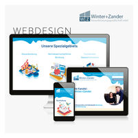 Referenz Webseite - Winter+Zander Steuerberatungsgesellschaft mbH