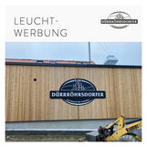 Leuchtwerbung - Dürrröhrsdorfer Fleisch- und Wurstwaren GmbH