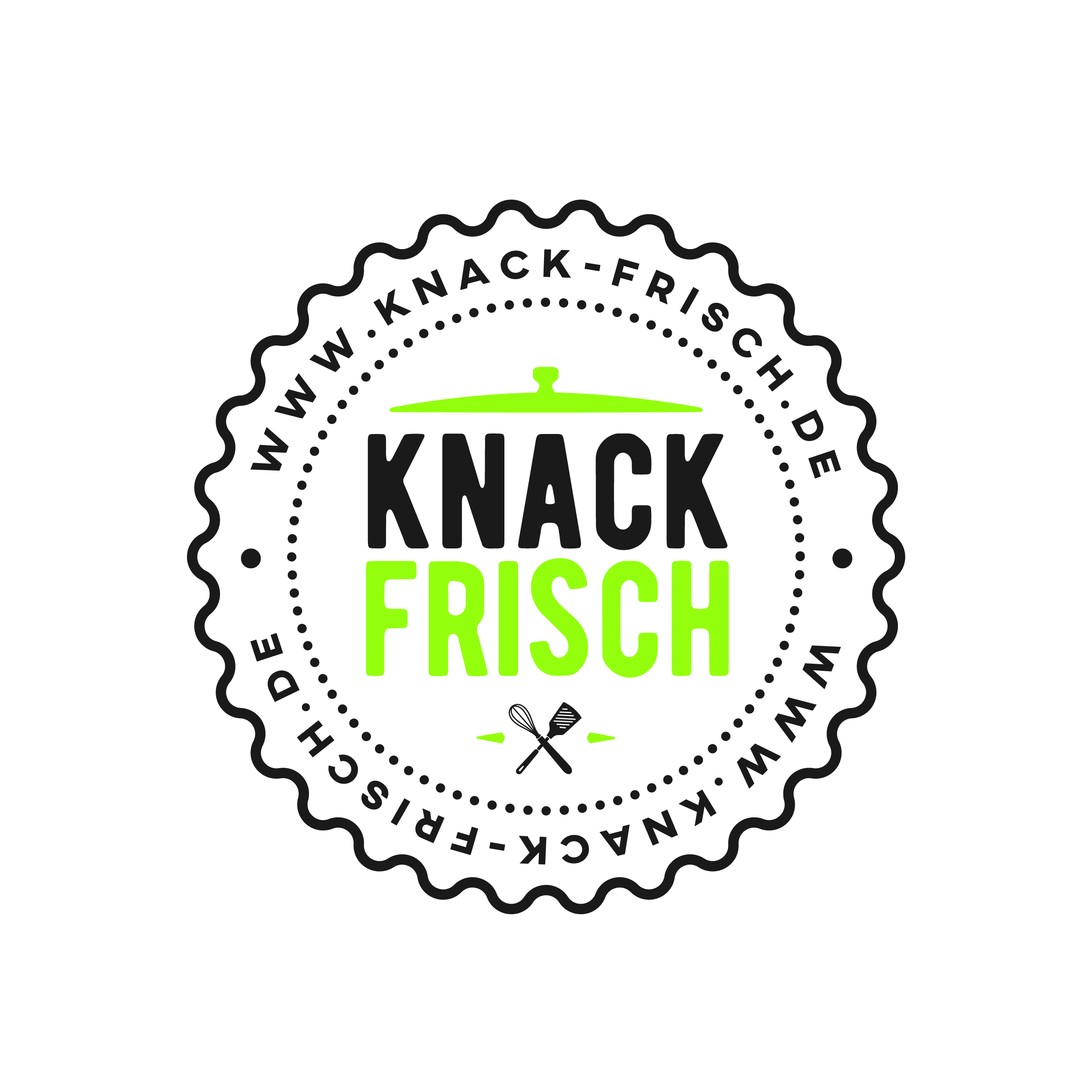 Logoentwicklung - knack-frisch GmbH