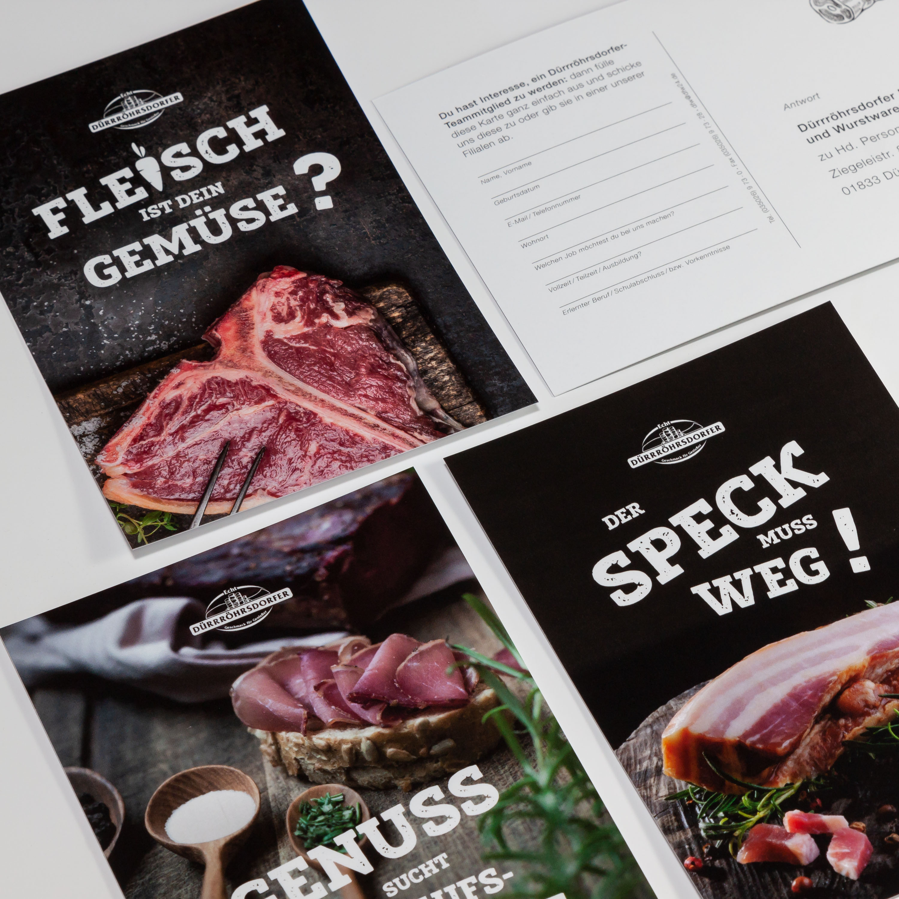 Referenz Azubi-Kampagne Dürrröhrsdorfer Fleisch- und Wurstwaren GmbH